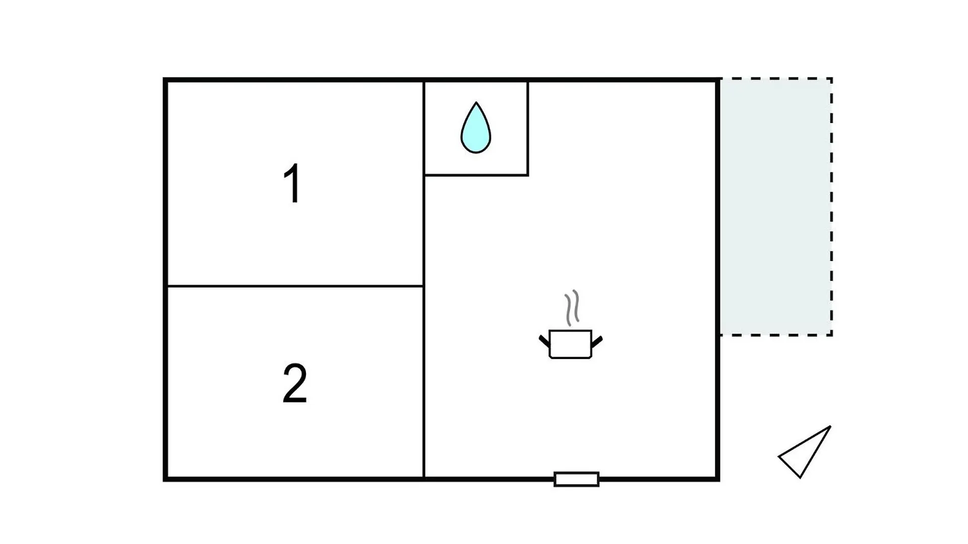2 Bedroom Beautiful Apartment In Zadar